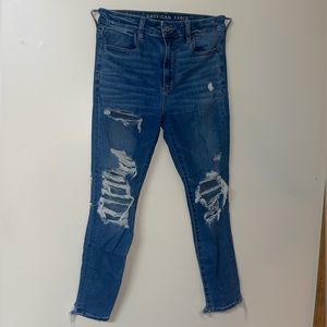 American Eagle Distressed Jeggings